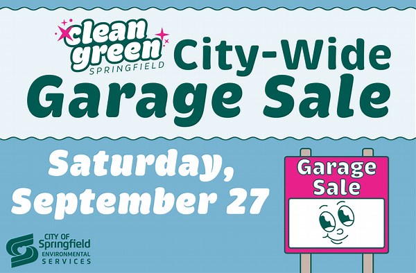City of Springfield to hold City-Wide Garage Sale, Reuse Rally
