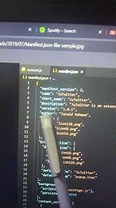 manifest file in JavaScript #manifest #javascript#css#html