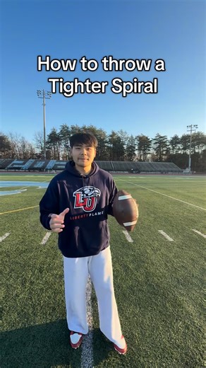 Toviel Jung on Instagram: "How to throw a tighter Spiral Follow Jesus Follow For More #quarterback #nfl #qb #throw #asian #americanfootball #korean #workout #how #spiral #learn #viral"