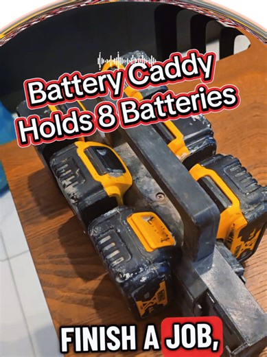 Dwalt 3D Printed Battery Carrier. #derry #propertymaintenance #multitrade #builders