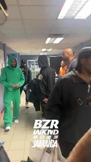 Chris Brown arrived on a private jet this morning at the Norman Manley International Airport (NMIA) (kgn) at 12:24am. | BOJ Tv - Best Of Jamaica Television