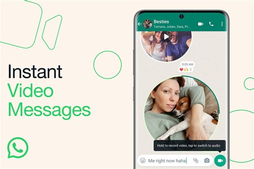 WhatsApp Now Lets You Send Instant Video Messages on Android, iOS