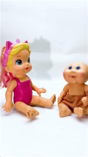 Baby Dolls Nursery Center Set Up and Play with Baby Born Baby Annabell Dolls Care time #babyalive