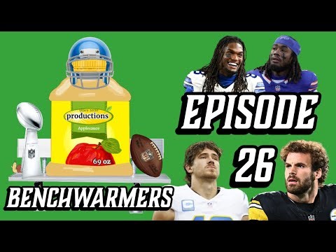 Applesauce Benchwarmers Episode 26 | The Steelers Are Amazing!!!