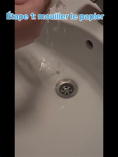 Tuto pour faire un glaçon en papier si vous voulez en faire