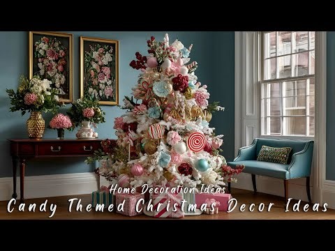 Candy Themed Christmas Decor Ideas You’ll Fall in Love With
