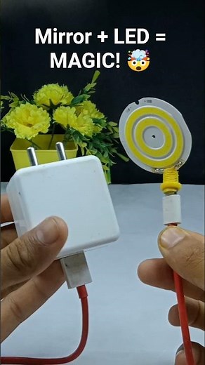 Mirror + LED = MAGIC! 🤯 // makeup mirror light