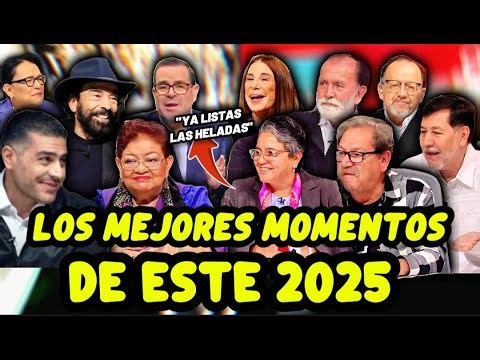 LAS MEJORES ENTREVISTAS DEL #2025 (fragmentos) ESTO SÓLO CON LOS #periodistas #noticias #findeaño