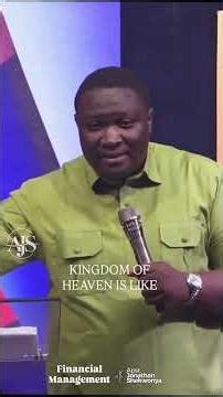 The access into heaven is salvation not money, but you will serve God better when you're wealthy.