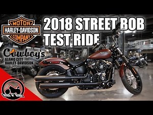 2018 Harley-Davidson Street Bob FXBB Softail Test Ride
