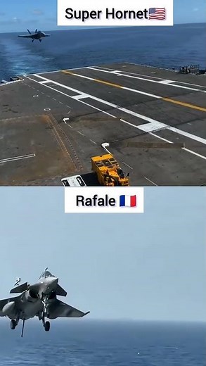 Flawless Carrier Landings: Super Hornet vs Rafale