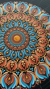 18K views · 392 reactions | Wünsche euch allen einen guten Rutsch ins neue Jahr  Diese Mandala Leinwand 50x50cm werde ich im neuen Jahr fertig malen und ich bin super gespannt wie sie herauskommt. #mandala #mandalakunst #artwork #acrylicpainting #paintings #meditativeart | Art of Points | Facebook