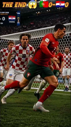 Portugal vs Croatia FIFA world cup match. #football #worldcup #fifaworldcup2026 #soccer #highlights