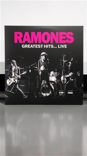 Ramones - Greatest Hits... Live (Vinyl, 2025) #ramones #blitzkriegbop #punk #punkrock #vinyl #music