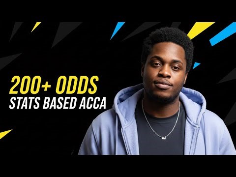 FOOTBALL FOCUSED 6 Match Bet Builder 200+ odds Explained Using Real Football Stats