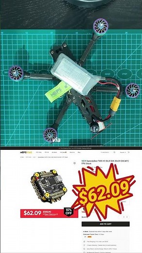 Upgrade Your FPV Drone with SpeedyBee F405 V4 55A Stack!🚀