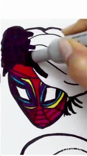 🔴🔴How To Draw spider-man: across the spider- FACES #Spider-man #easydrawing #drawing4kids #drawing