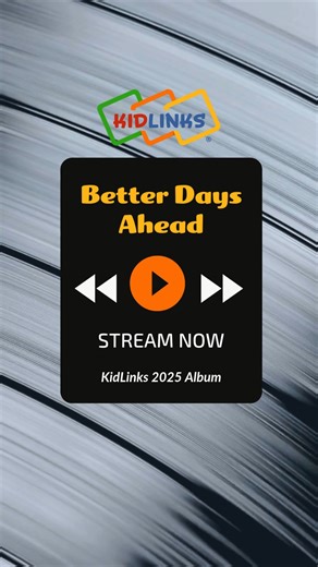 13 songs. 34 minutes. KidLinks' new album is here to lift your spirits with positive, children-centered music. Enjoy this sneak peek of "Better Days Ahead," just one of the songs in our 2025 album. Our music is perfect for teachers, parents, music therapists, and anyone who works with children. 🎵 🎧 Stream wherever you find music or choose one of the options below: Spotify: https://open.spotify.com/playlist/54LHvEqxRnsfg3vuD37ro1?si=s1V2Ja7jQjScOGFVheaSCA Soundcloud: https://on.soundcloud.com/n