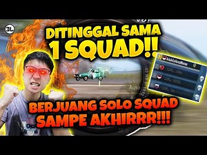 LEFT BY OUR SQUAD TEAM!! WE FIGHT ALONE UNTIL THE END!! | PUBG MOBILE