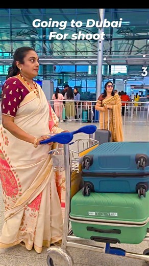 Actress Siree on Instagram: "Movie shoot in dubai..💐🌺🥰 #trending #reels"