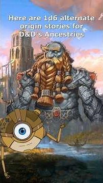 1d6 Alternate Lore for D&D Ancestries