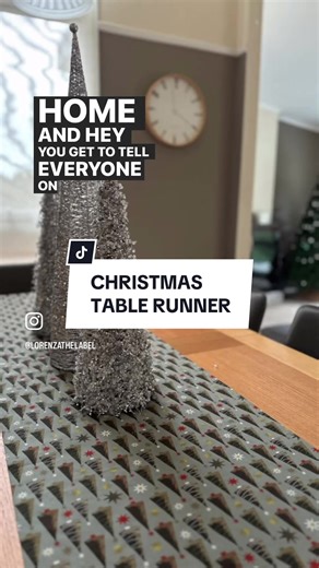 How to make a simple Christmas table runner. . Fabric from @lincraft 🎄🎅🏻🎁 . Lincraft has heaps of beautiful Christmas fabrics at the moment. Head along and choose something to match your house and Christmas vibe. . #happysewing #hobbies #hobby #homesewing #ilovesewing #ilovetosew #imademyclothes #imadethis #imakemyclothes #instasew #instasewing #iron #isewmyclothes #isewmyownclothes #sew #learningtosew #learningtosew #learntosew #sewing #lovehandmadelovesewing #lovetosew #madebyme #madewithl