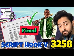 SCRIPT HOOK V UPDATE GTA 5 VERSION 3258 | Script Hook V | GTA 5 Mods | Hindi/Urdu | THE NOOB