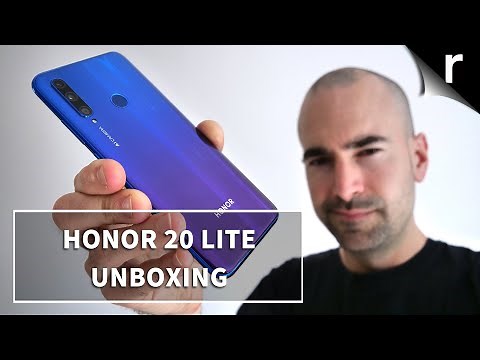 Honor 20 Lite Unboxing & Tour