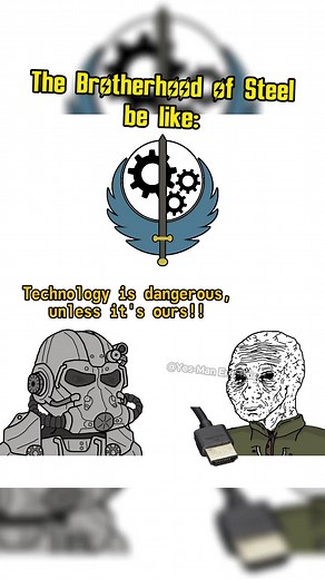 Brotherhood of Steel Humor in Fallout Memes