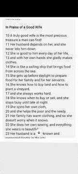 Proverbs Chapter 31 #thebible