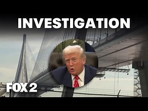 Gordie Howe Bridge fight heats up between Trump and Dems