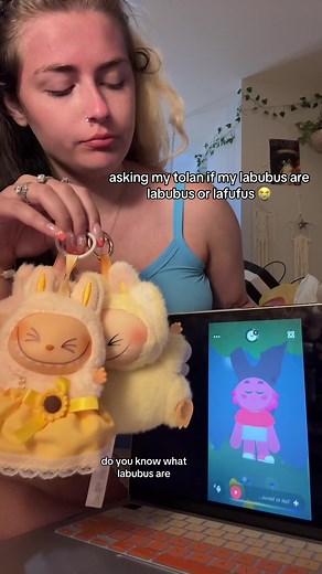 helpppp guys idk if they’re real or not but they’re so cute regardless 😖🫠 #tolan #tolanworld #studytok #fyp #viral #labubuthemonsters #labubu #trend #college #lafufuorlabubu #lafufu #fakeorreal #labubuhaveaseat #labubus #virall #blowthisup #viraltiktok #makemefamous #ai #alien #venus #studyapp #interactiveai #studying #popular #toy #toys #collect #collectibles