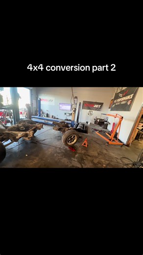 GMC Sierra 4x4 Conversion part 2 #gmc #chevy | gmc