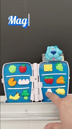 Blue's Clues Fridge Fun Talking Interactive Toy ~ Vintage Tyco Mattel Nickelodeon Viacom 1999