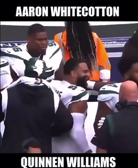 aaron whitecotton reunited with quinnen williams