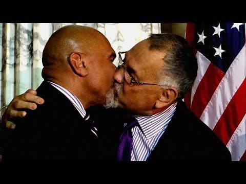 New Jersey conducts first gay weddings