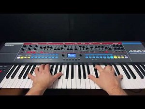 Roland Juno X Sound Demo (no talking)