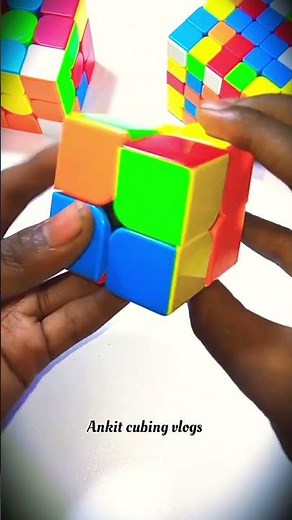 Fastest 2x2 Cube Solve ⚡ | Rubik’s Cube Speedsolve | #ankitcubingvlogs