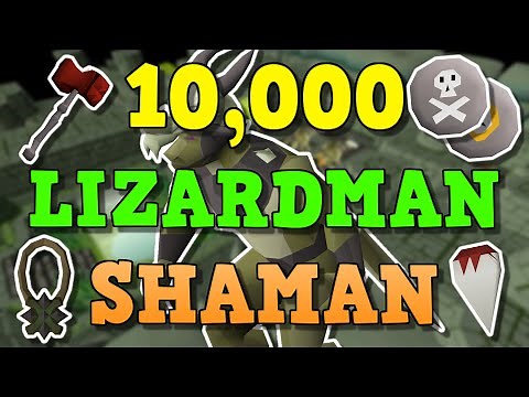 OSRS Loot From 10,000 Lizardman Shaman | The Ultimate Lizardman Shaman Guide