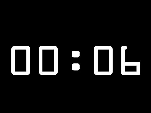 6 Second Timer with Alarm (Count Up Stopwatch)