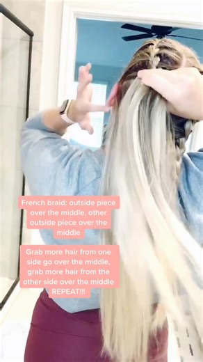 Day 10: Double French Braids Tutorial