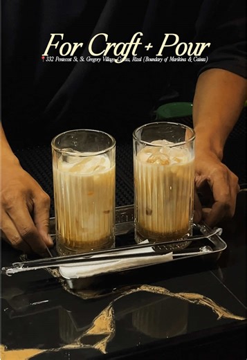 #NewCafeAlert you know the coffee is going to hit when you’re basically trespassing just to find the cafe. just discovered @FOR: CRAFT POUR, a neighborhood slow bar sitting quietly on the boundary of Marikina and Cainta. owned by four friends, the space is split into two moods: one side feels like a cozy hangout space, while the other is more of a dining bar setup. bonus — it’s work-friendly. they’re still on soft opening right now, with their grand opening on March 16 (Monday). what I tried: ☕ 