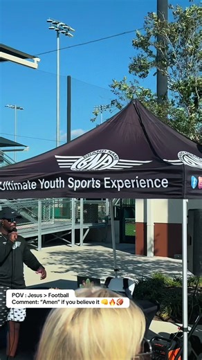 We were in Ocala, Fl today 📍 Flag Football with BNA #bnafootball #travelballchurch #christiantiktok #sportstiktok #viralvideo