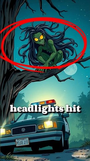 She Flew Above the Patrol Car… (Mexican Urban Legend) #horror