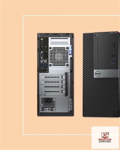Dell OptiPlex 7040 MT Desktop - Intel i7-6700 - 16GB RAM - 256GB M.2 SSD - Windows 10 Pro | Wi-Fi