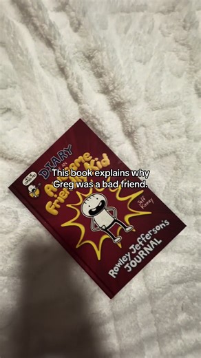 This book explains why Greg is a bad friend Diary of a Wimpy Kid Rowley Jefferson Greg is lowkey the villain after all.. #fyp #diaryofawimpykid #diaryofawimpykidedit #rowleyjefferson #gregheffley