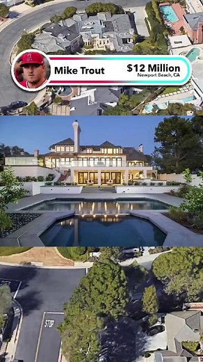 3.5K views · 22 reactions | Mike Trout $12 Million Mansion #miketrout #losangelesangels #angels #MLB #newportbeach #mansion | Real Estate of Stars | Facebook