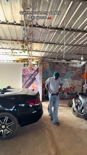Portable Car Garage: Quick Tour of Daddy's Space