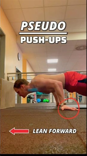 Pseudo Push-Ups | Advanced Bodyweight Exercise for Biceps, Shoulders & Chest #PseudoPushUps