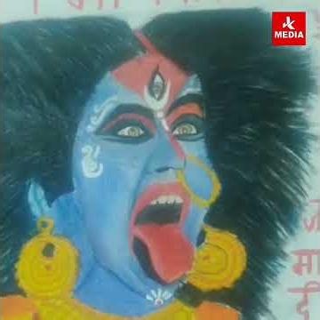 Jai Maa Bawe wali, Chotti Bachi ne banai Maa Bawe (Kali Mata) ki Tasveer